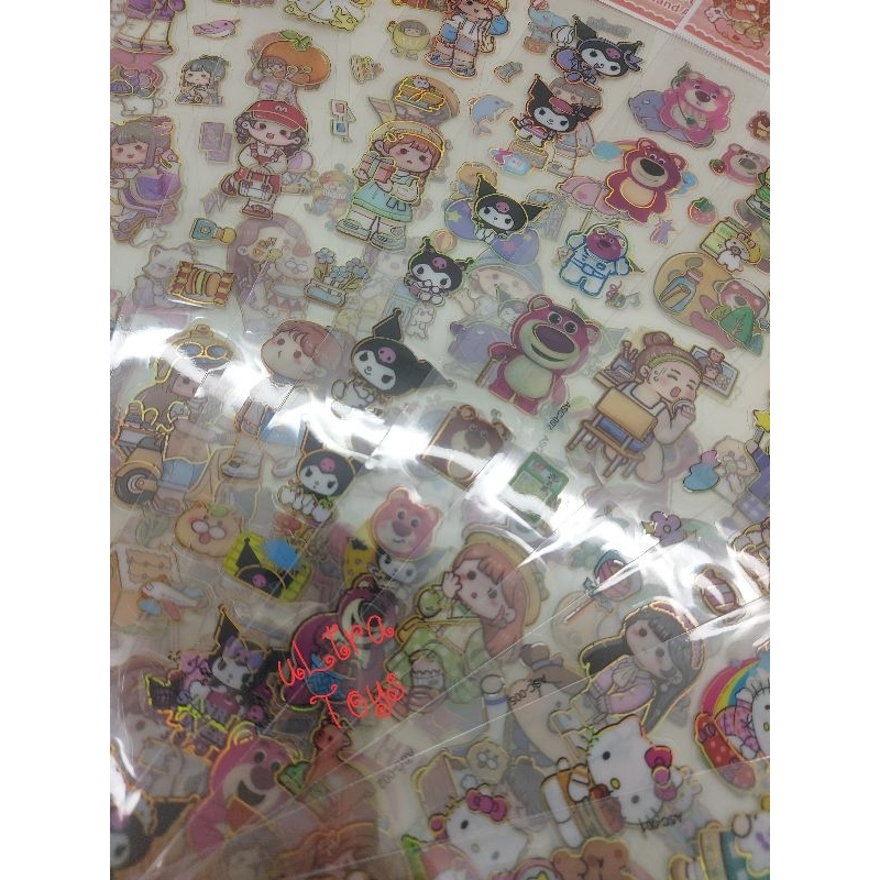 [ULTRATOYS] STICKER LEMBARAN MURAH LUCU