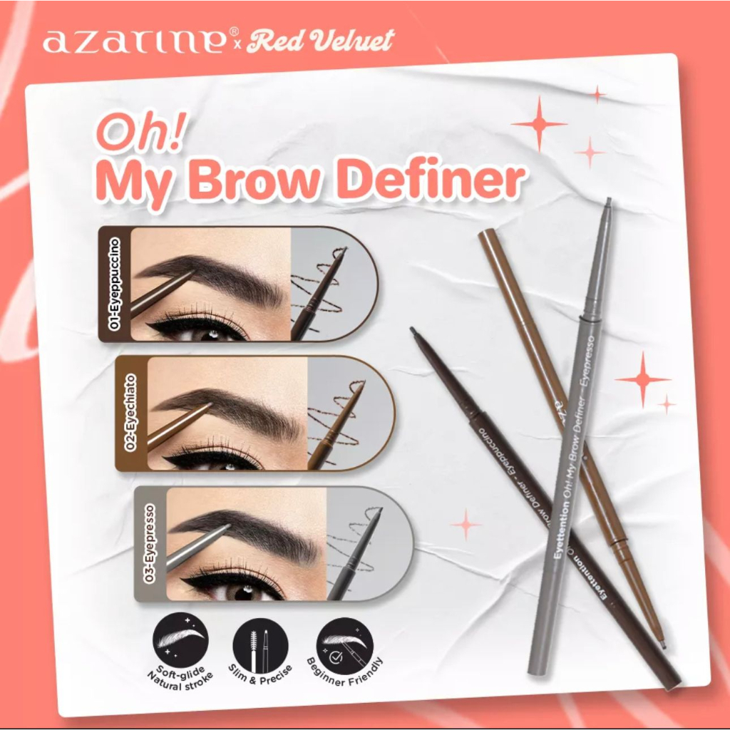 Azarine x Red Velvet Oh! My Brow Definer Eyebrow