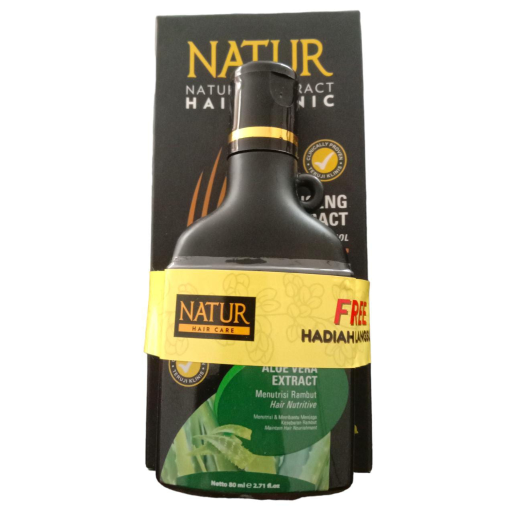 Natur Hair Tonic Ginseng + Free Aloe Vera