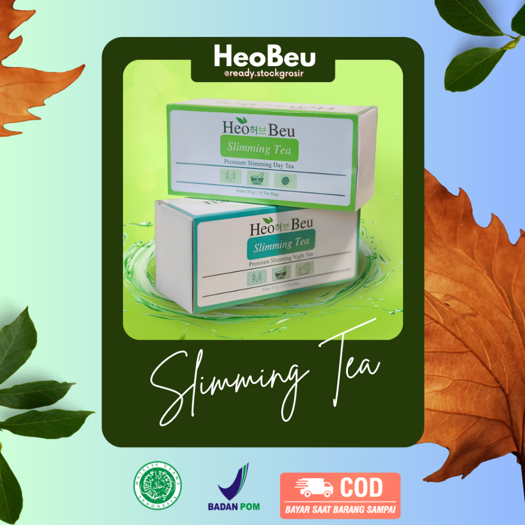 

Teh Pelangsing - Heo Beu Slimming Tea Herbal Siang Malam 100% ORIGINAL