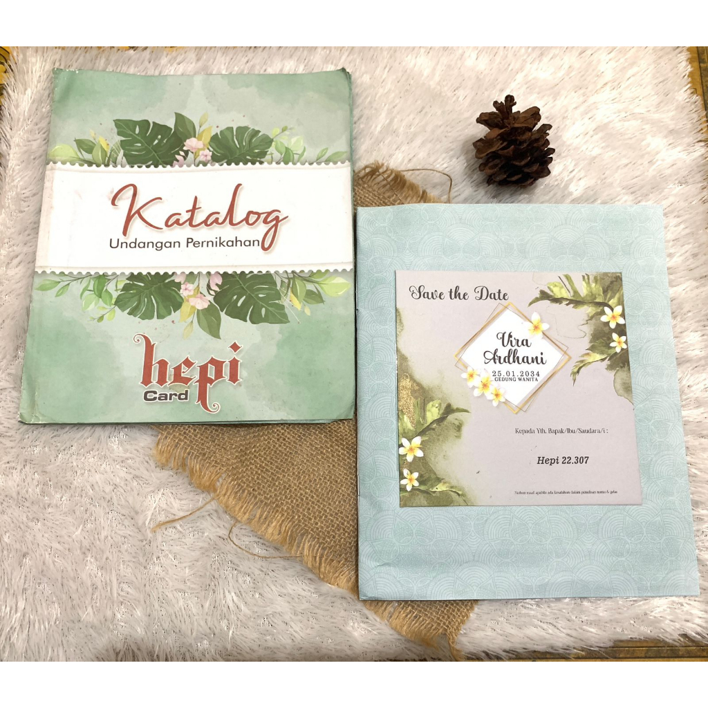 KATALOG UNDANGAN BLANGKO HEPI 21.307 - 21.312 TERMURAH