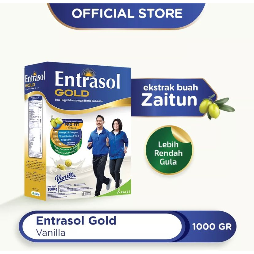 Entrasol Gold Vanila 1000gr / Toko Makmur Online