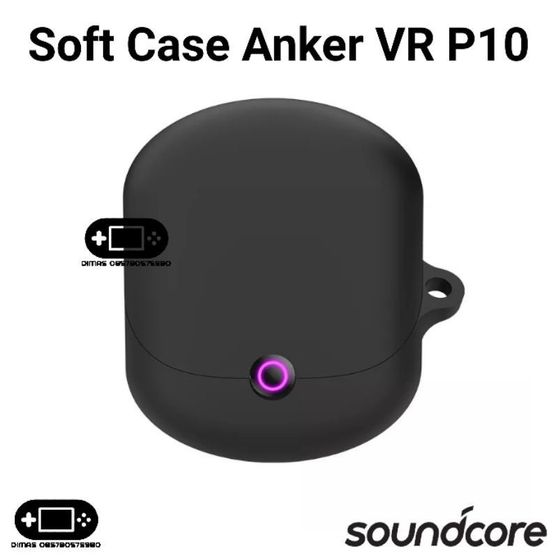 Soft Case Silikon TWS Anker Soundcore VR P10 + carabiner