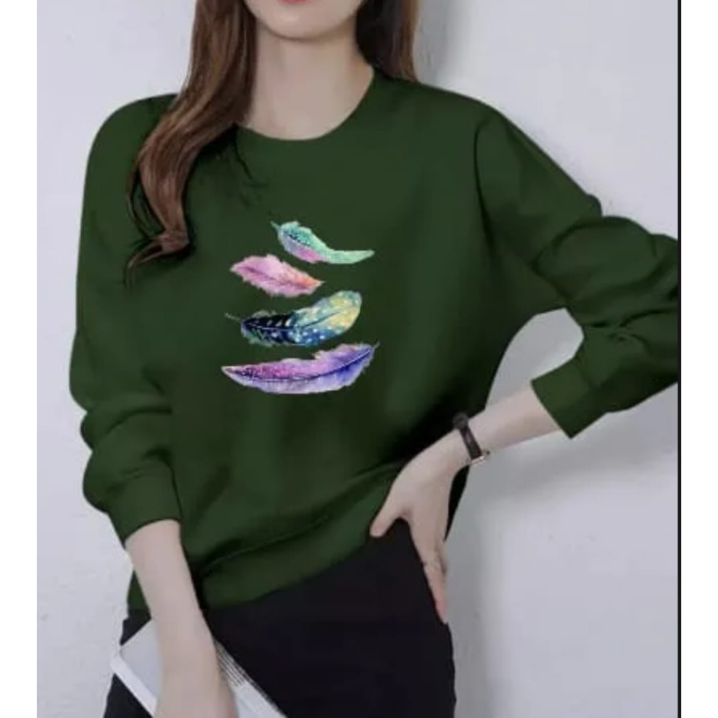 COLLECTION COOLS - BAJU ATASAN TRENDY GOLD RUSH PELANGI  TERBARU-BAJU DISTRO CEWEK KEREN LENGAN PANJANG MASA KINI DAN TERLARIS (BISA COD)