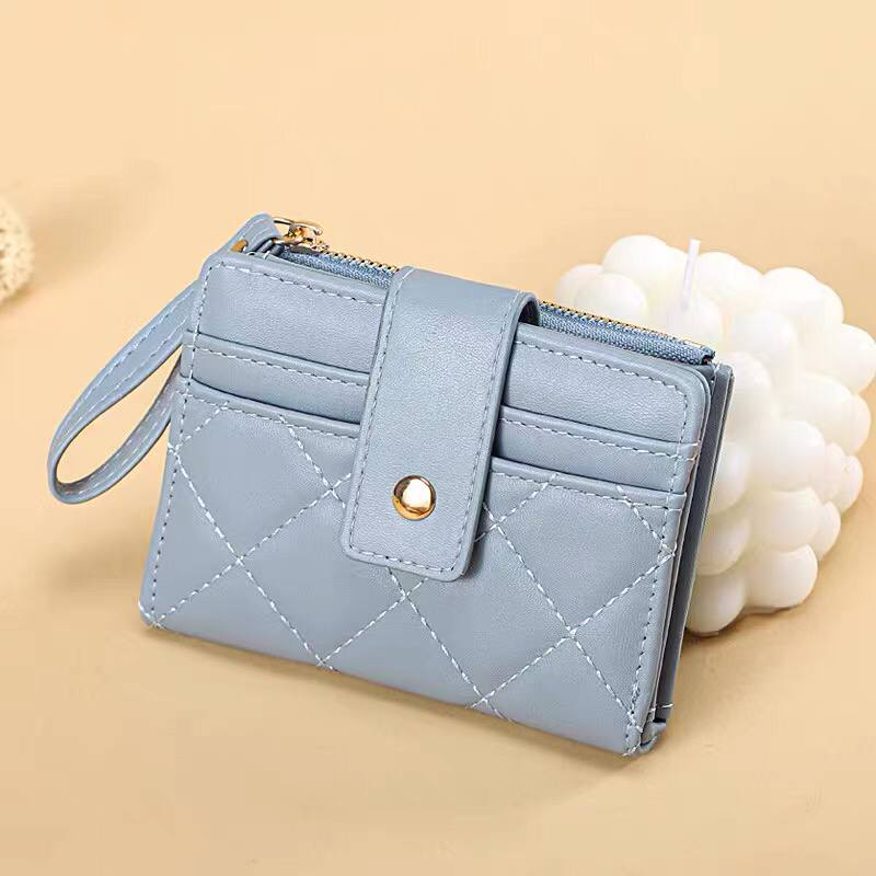 DOMPET WANITA LIPAT YS43 IMPORT KOREA MURAH WALLET PREMIUM JAKARTA