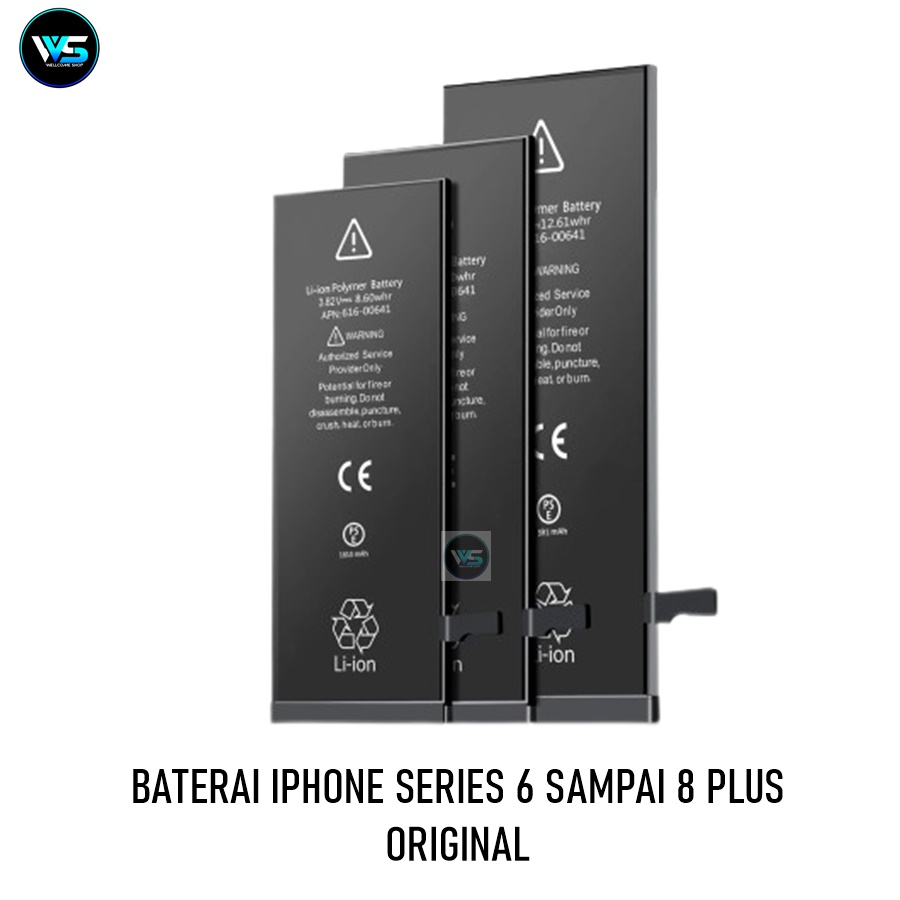 Baterai Iphone 6 6Plus 6S 6S Plus 7 7Plus 8 8Plus Original