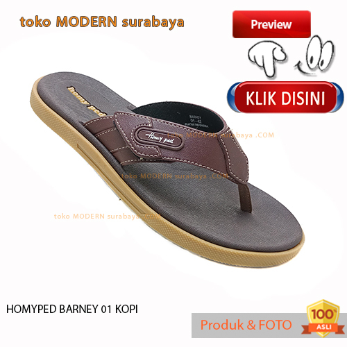 Sandal jepit sendal japit pria sandal casual cowok HOMYPED BARNEY 01