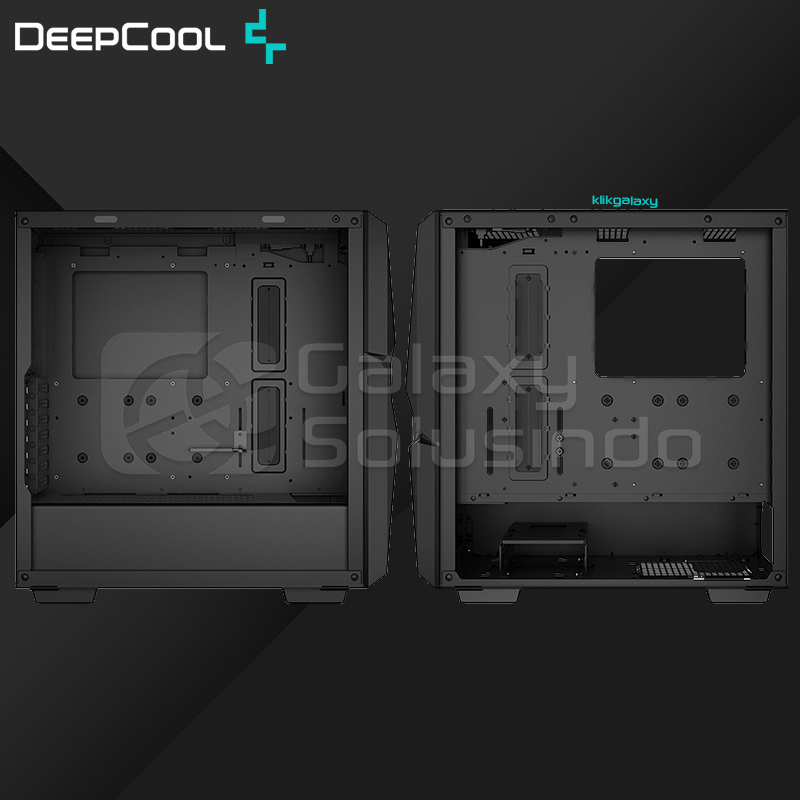 DeepCool CYCLOPS Tempered Glass E-ATX Gaming Case - Black