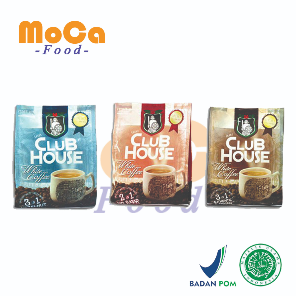 

Shake Club House White Coffee / Kopi Putih 3 Varian (12s x 40gr)