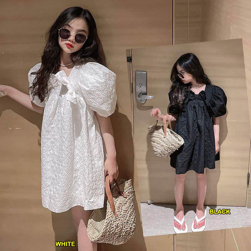 Dress Anak Perempuan Simple Elegant Jacquard