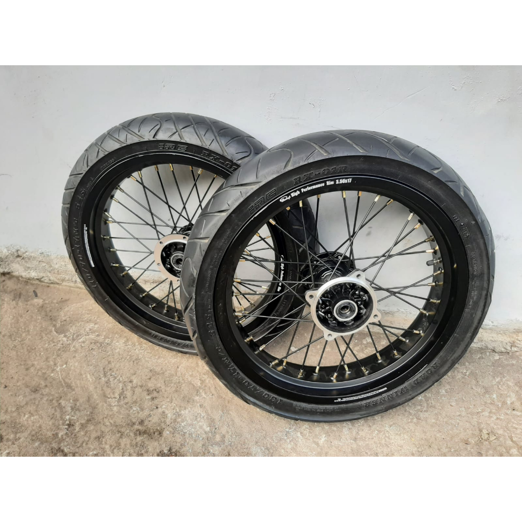 Wheelset Supermoto Klx DTRacker 350/300 Ring 17