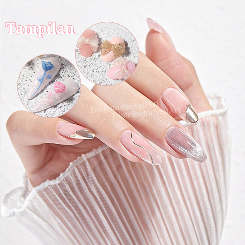 [ COD ] Monja Nail Art Extension 15ml Anti Lengket/Solid Extension Nail Gel Hard Gel Builder/ 3D Gel/Multifungsi Gel