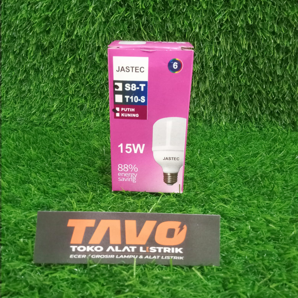 LAMPU LED BULB 15 WATT JASTEC / LED BULB 15W / LAMPU BOHLAM 15 W