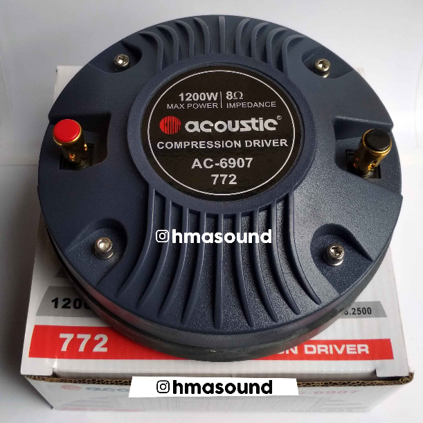 Driver Tweeter Acoustic AC-6907 ACT 772 PA 772