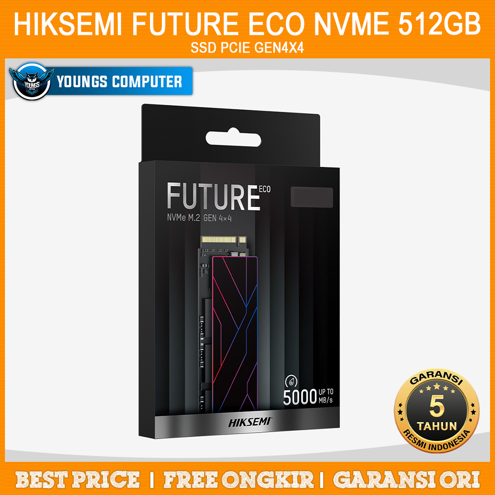 SSD HIKSEMI FUTURE Eco PCIe Gen4x4 NVME 512GB | HS-SSD-FUTURE Eco 512G