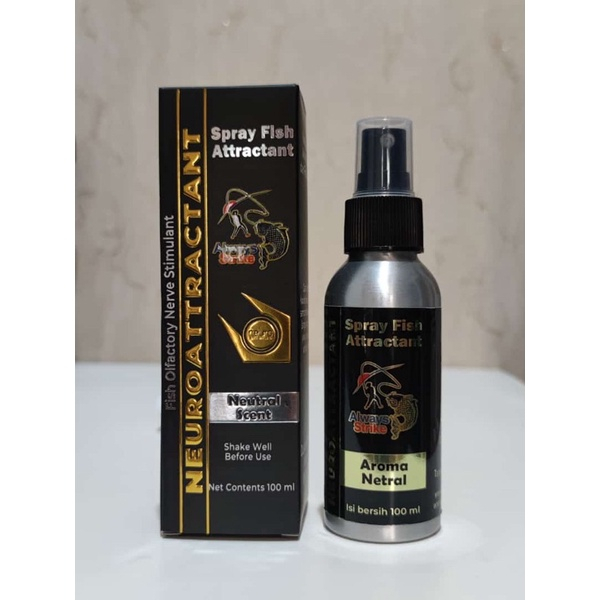 Neuroattractant Spray Fish Attractant Ikan Umpan Pancing Asli Original Semprot, Untuk Semua Jenis Ikan, Semua Jenis Media, Rawa, Laut, Kolam, Galatama, Galapung, Sungai DLL