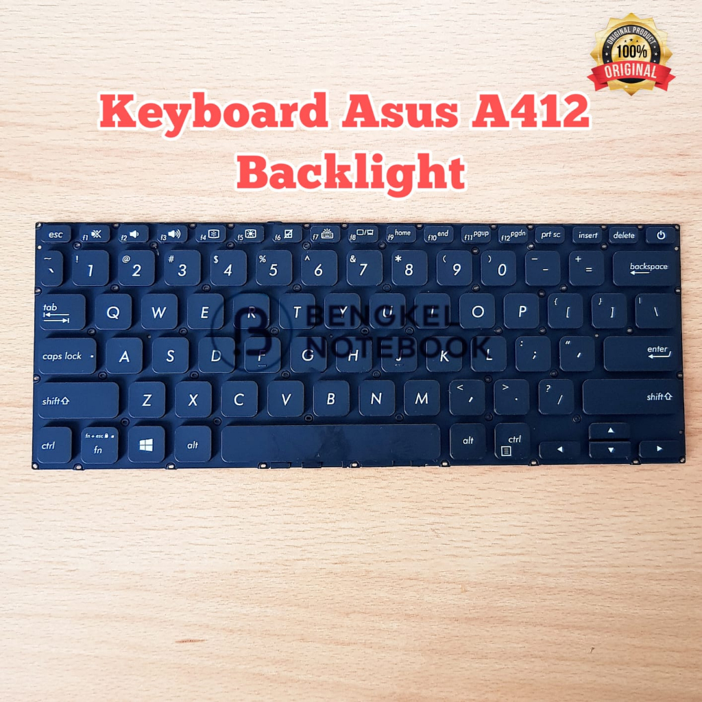 Keyboard Asus A412D A412 X412D A412F Backlight Black