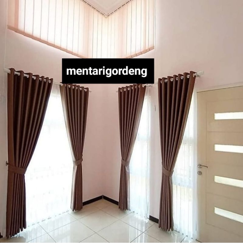 gorden blackout gorden polos gorden jendela pendek gorden minimalis gorden murah