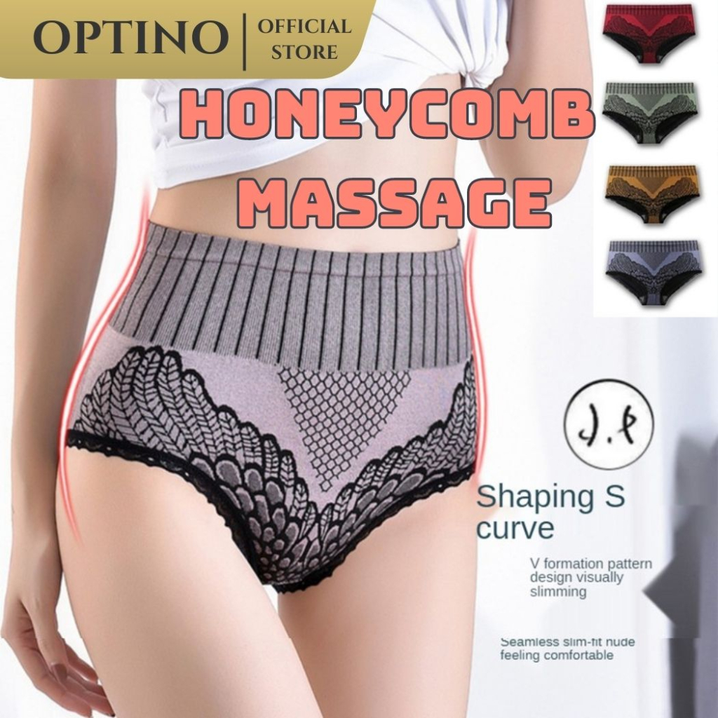 HONEYCOMB MASSAGE WOMEN'S UNDERWEAR Lebih nyaman, lebih nyaman Thermal Circulation Therapy Massage P