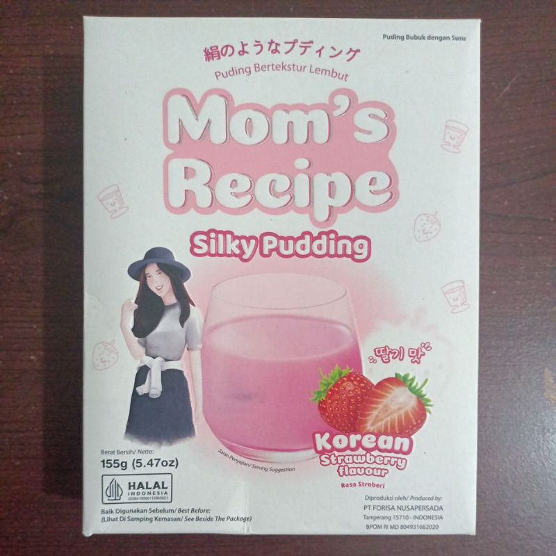 

Silky puding Korean strawberry 155gr