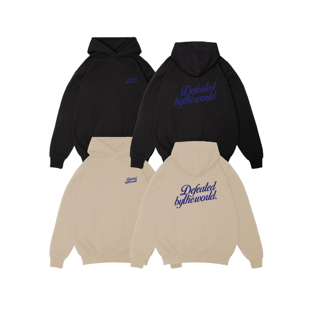Exhale Hoodie Defeated Oversize