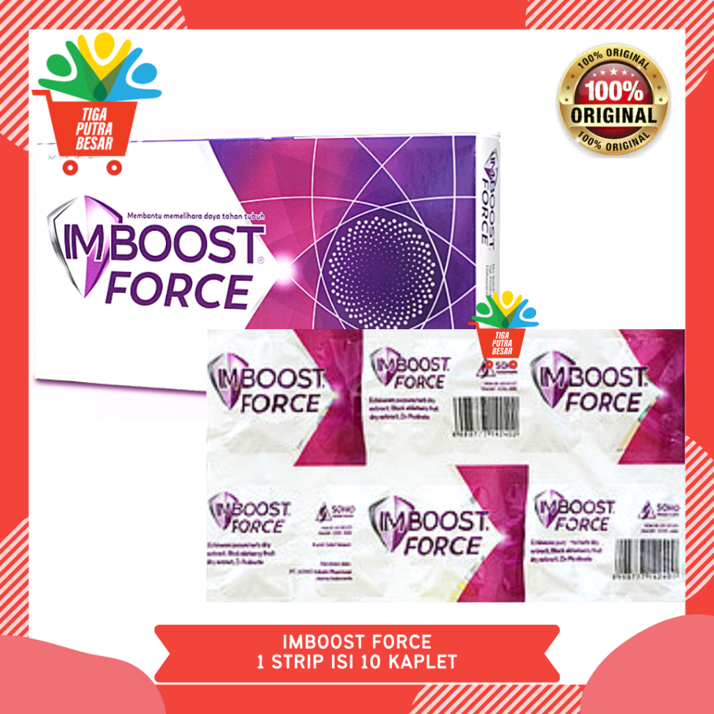 IMBOOST FORCE MULTIVITAMIN 1 STRIP ISI 10 KAPLET