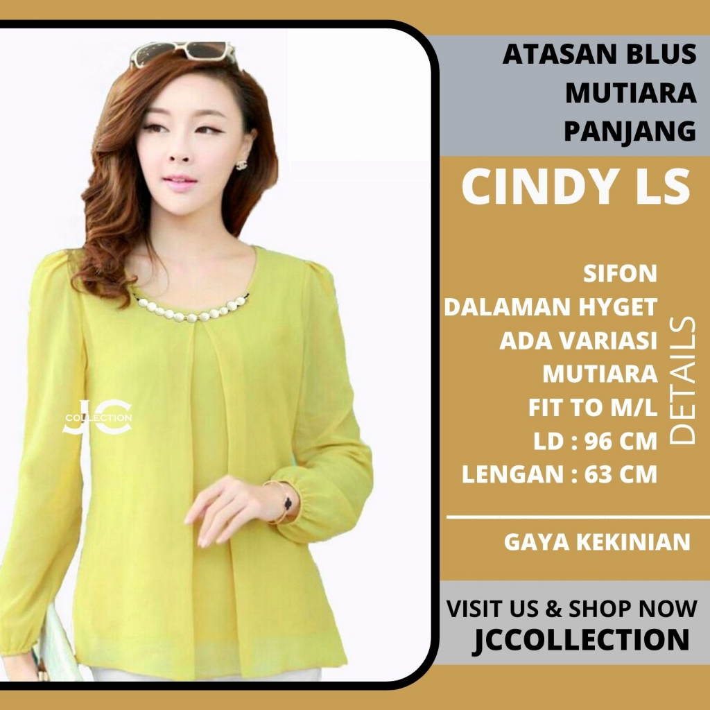 SALE PROMO Blouse Wanita Korea Style - JCCollections