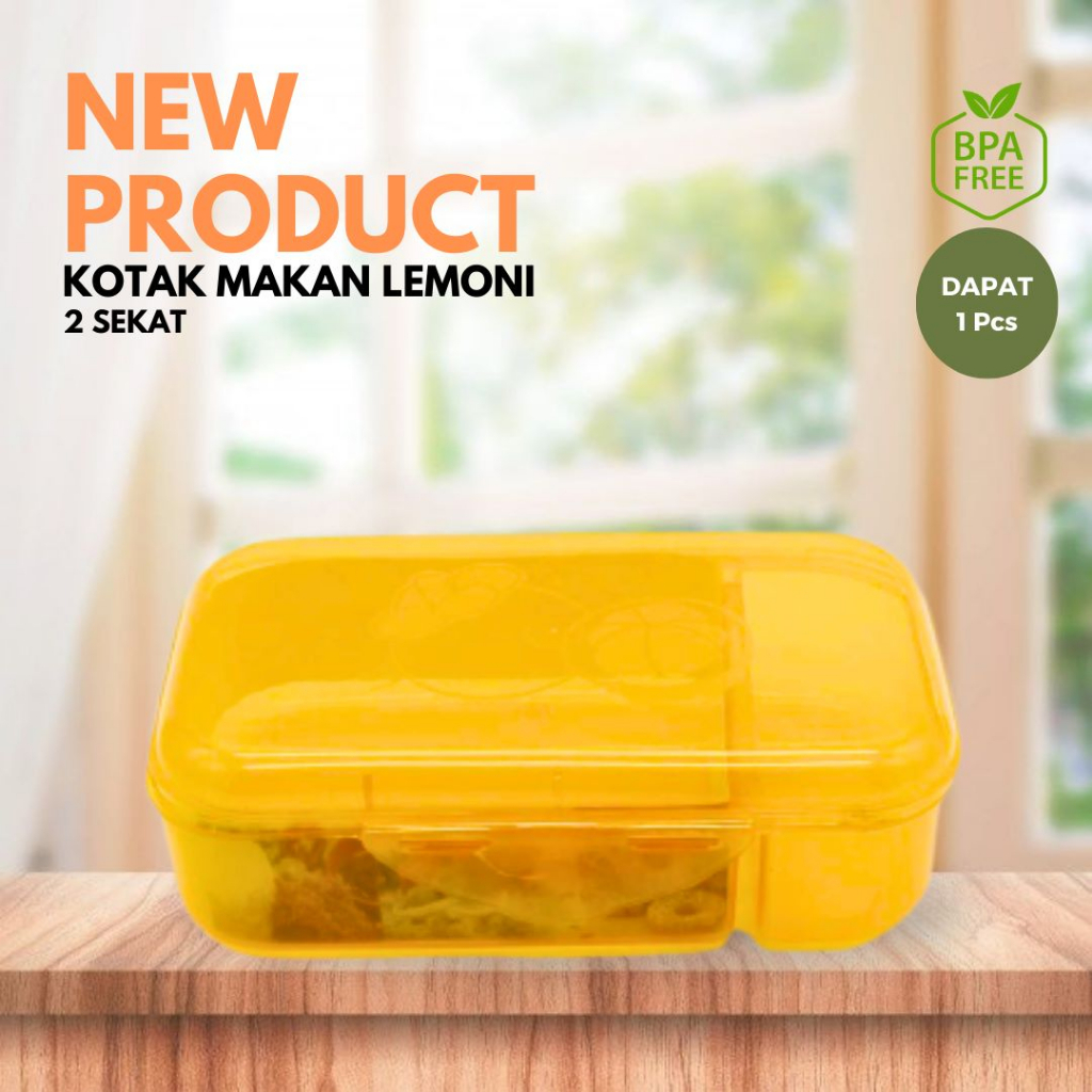 (DL) Tempat Makan Lemon Manggis Bening / Bekal Ompreng Souvenir Satuan