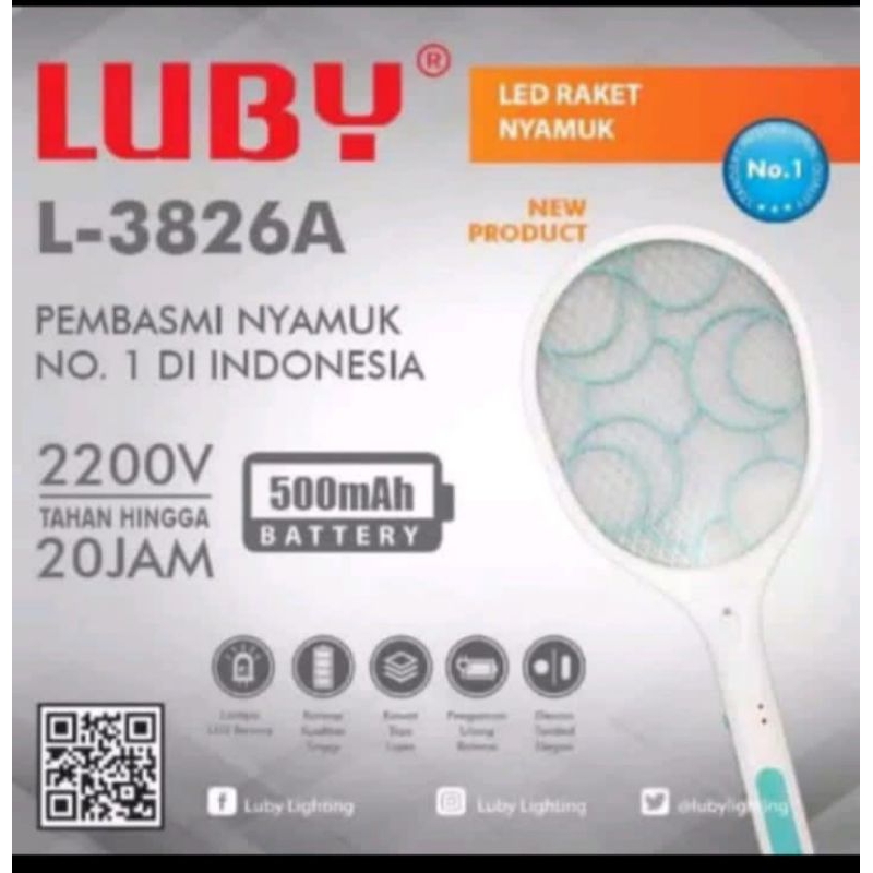 Raket Nyamuk Luby