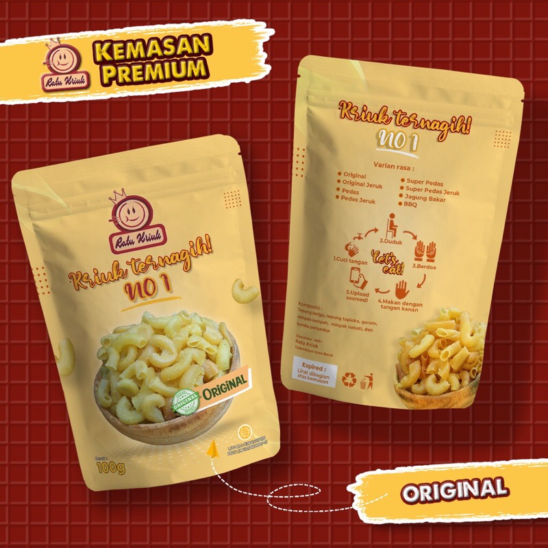 

(TERMURAH) MAKARONI PREMIUM KHAS TASIKMALAYA