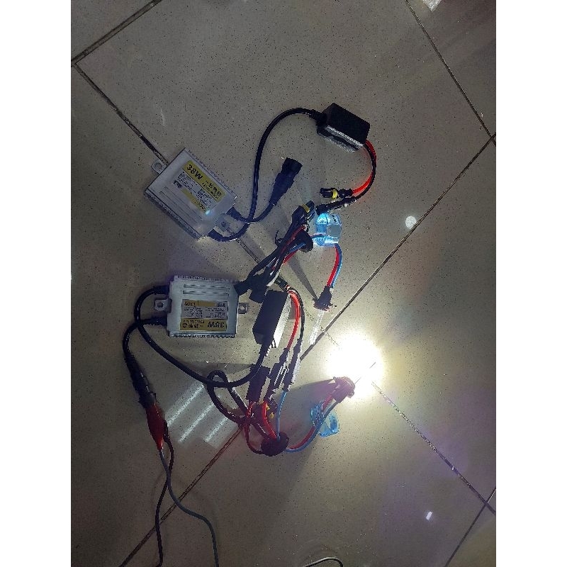 Bola lampu set HID mobil H7