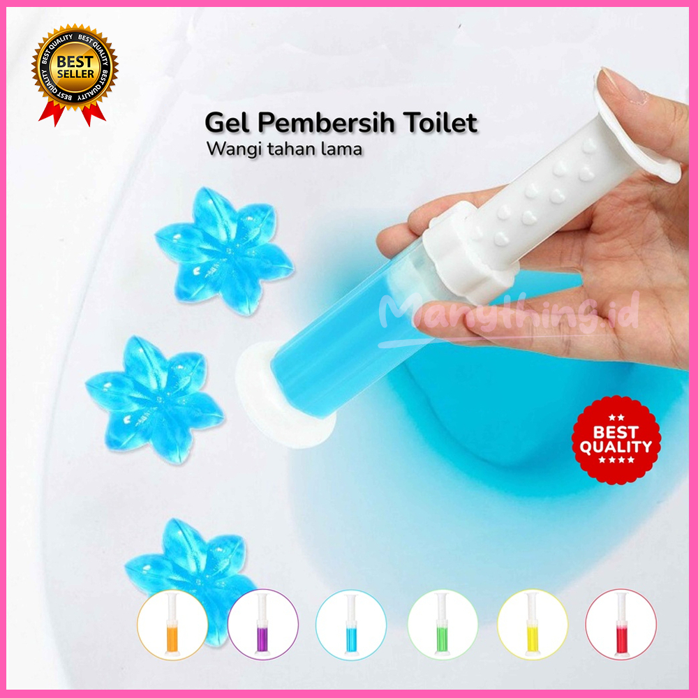 (MANYTHING) Gel pengharum kloset duduk/jongkok/gel pembersih toilet kamar mandi