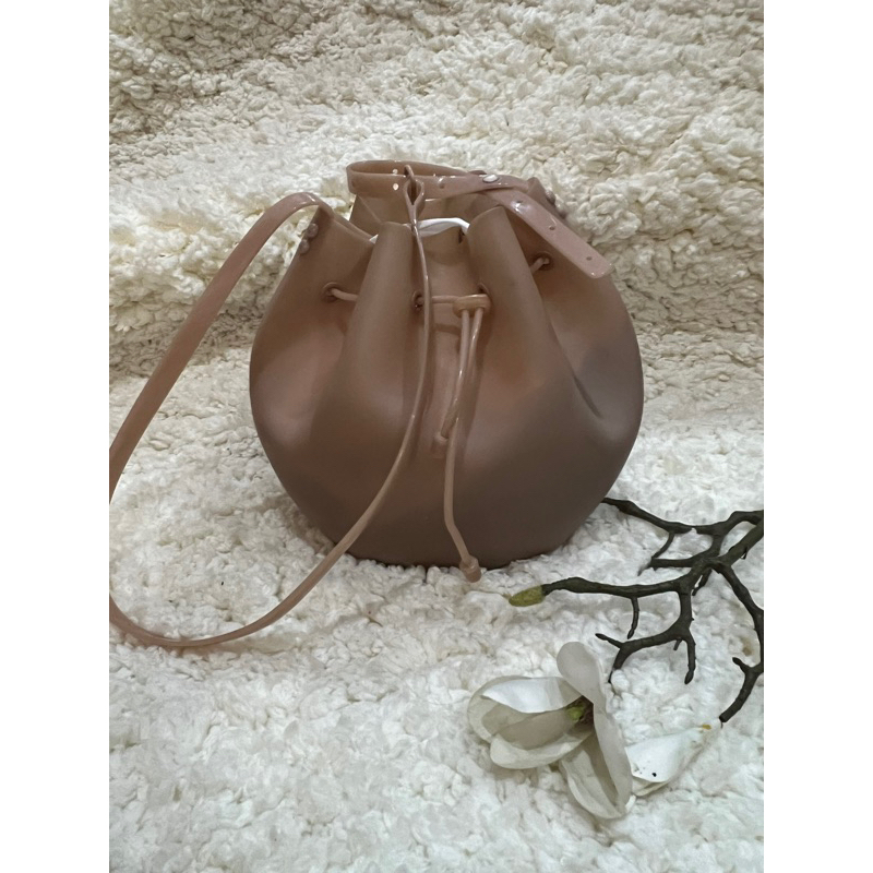 Melissa Jelly Bucket Bag Pink