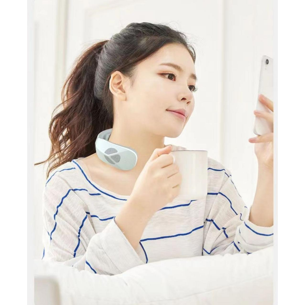 Bantal Pijat Leher Elektrik EMS - Alat Pijit Leher Elektrik - Pemijat Leher Elektrik - Neck Massage EMS Portable USB