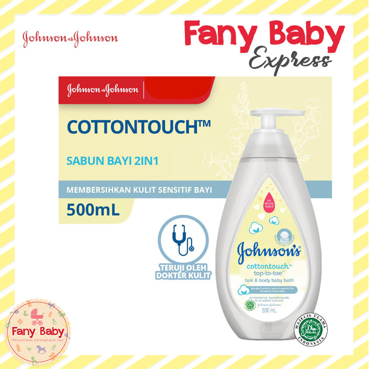 JOHNSONS 2IN1 HAIR AND BODY 500ML