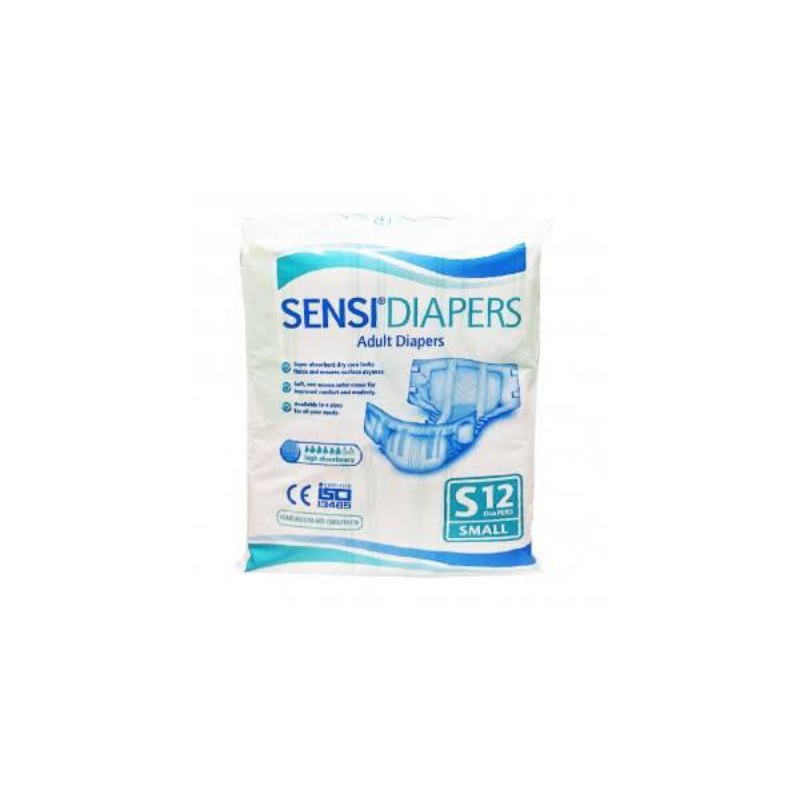 Popok Dewasa Sensi Diaper Adult S12 perekat