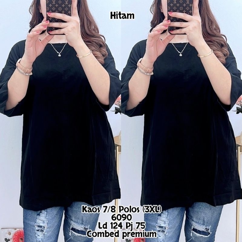 Kaos 7per8 Polos (3XL) B.6090 Detail di pict