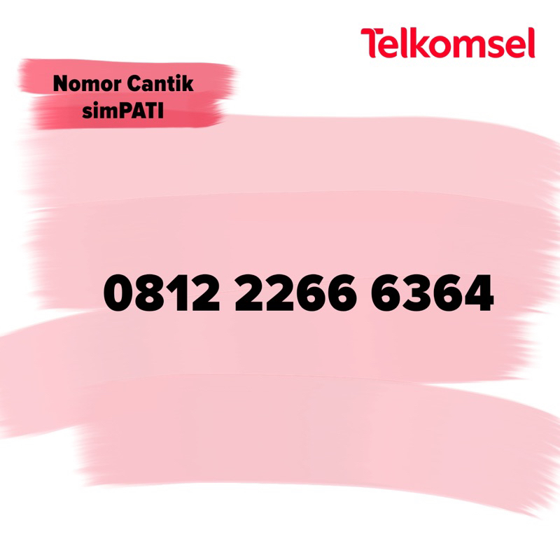 Nomor Cantik Telkomsel 222666 Rapi