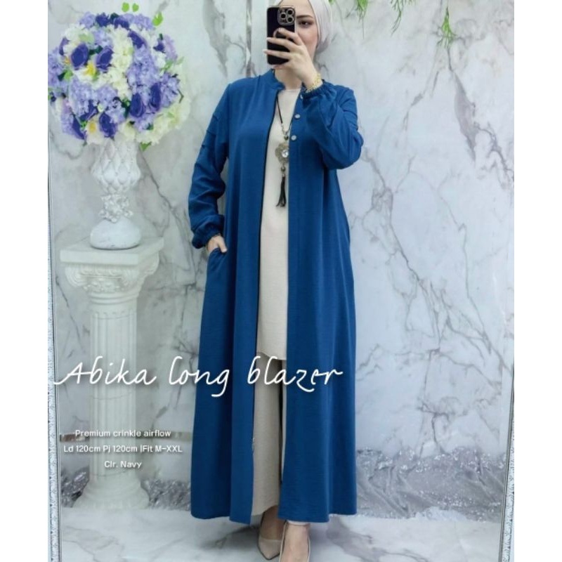 ABIKA LONG BLAZER /SELLY BLAZER TERBARU