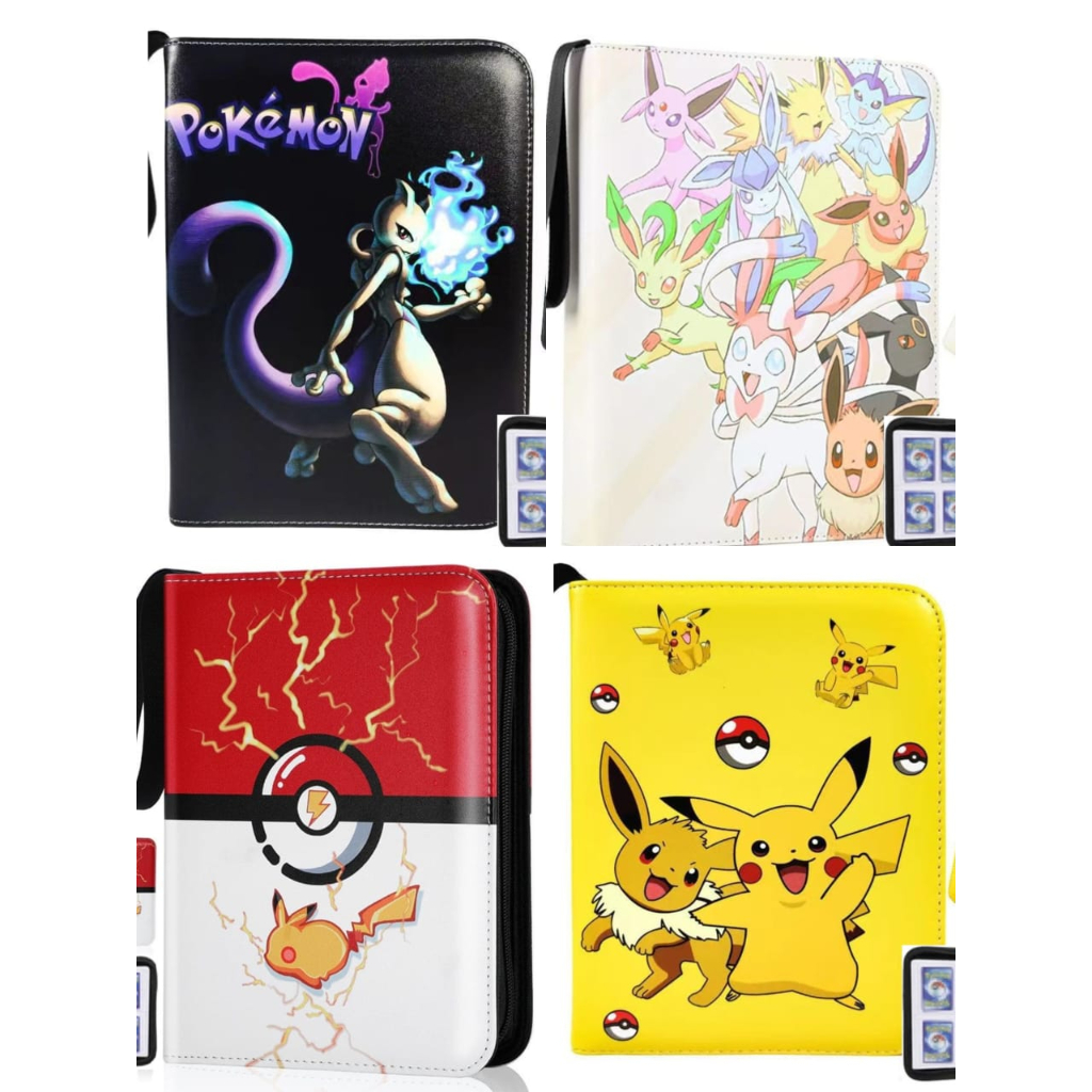 400pcs Buku Kartu Pokemon Buku Pokemon Card Album Kartu Pokemon Holder