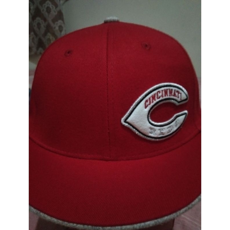 TOPi MLB visor pendek Cincinnati reds