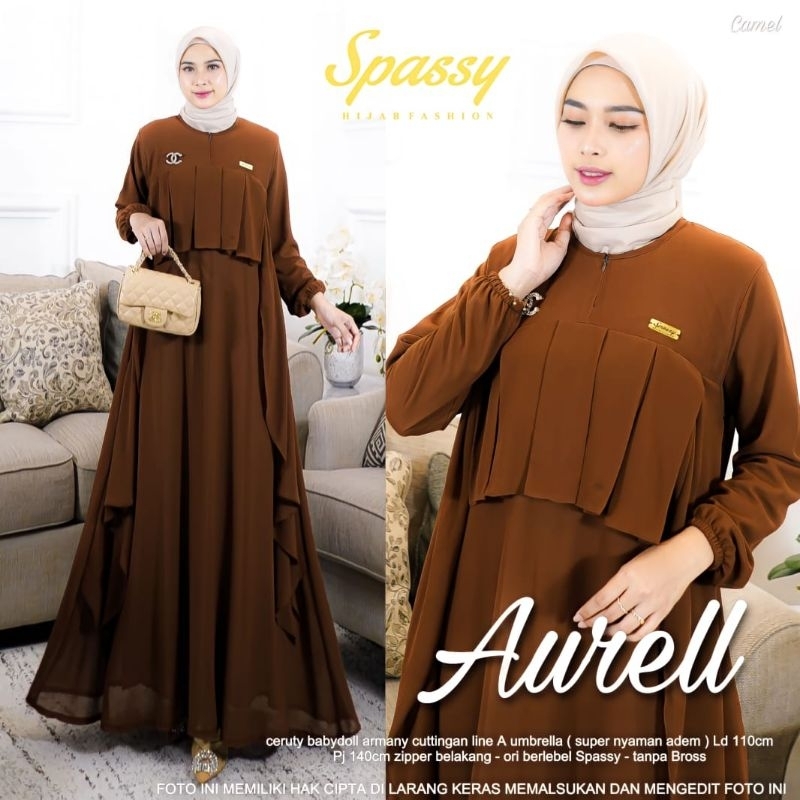 AURELL dress gamis original by SPASSY