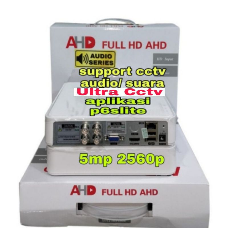 DVR 8CH 5MP DVR CCTV 8CH 5MP 2560P APLIKASI P6SLITE