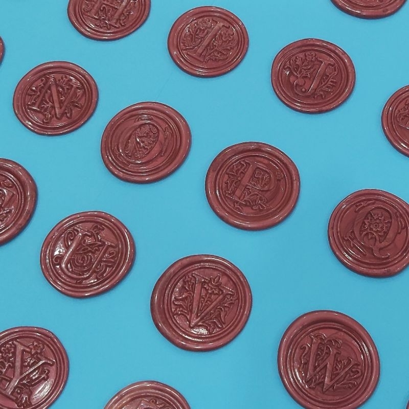 

Alphabet Huruf Wax Seal Satuan A Sampai Z