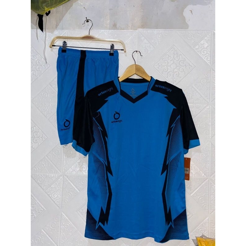 baju bola Jersey futsal setelan dewasa kaos olahraga tim sepak bola futsal/badminton volly &amp; takraw