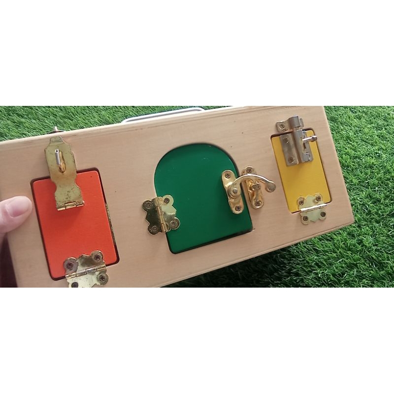 Melissa and doug lock box Montessori Preloved