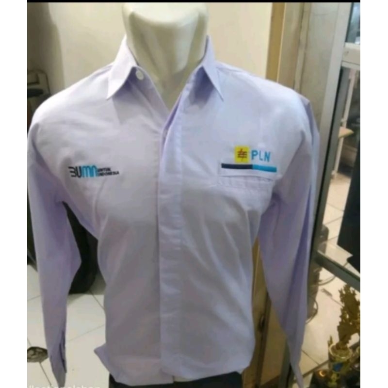 KEMEJA KERJA BUMN PLN BAJU SERAGAM KERJA BUMN PLN