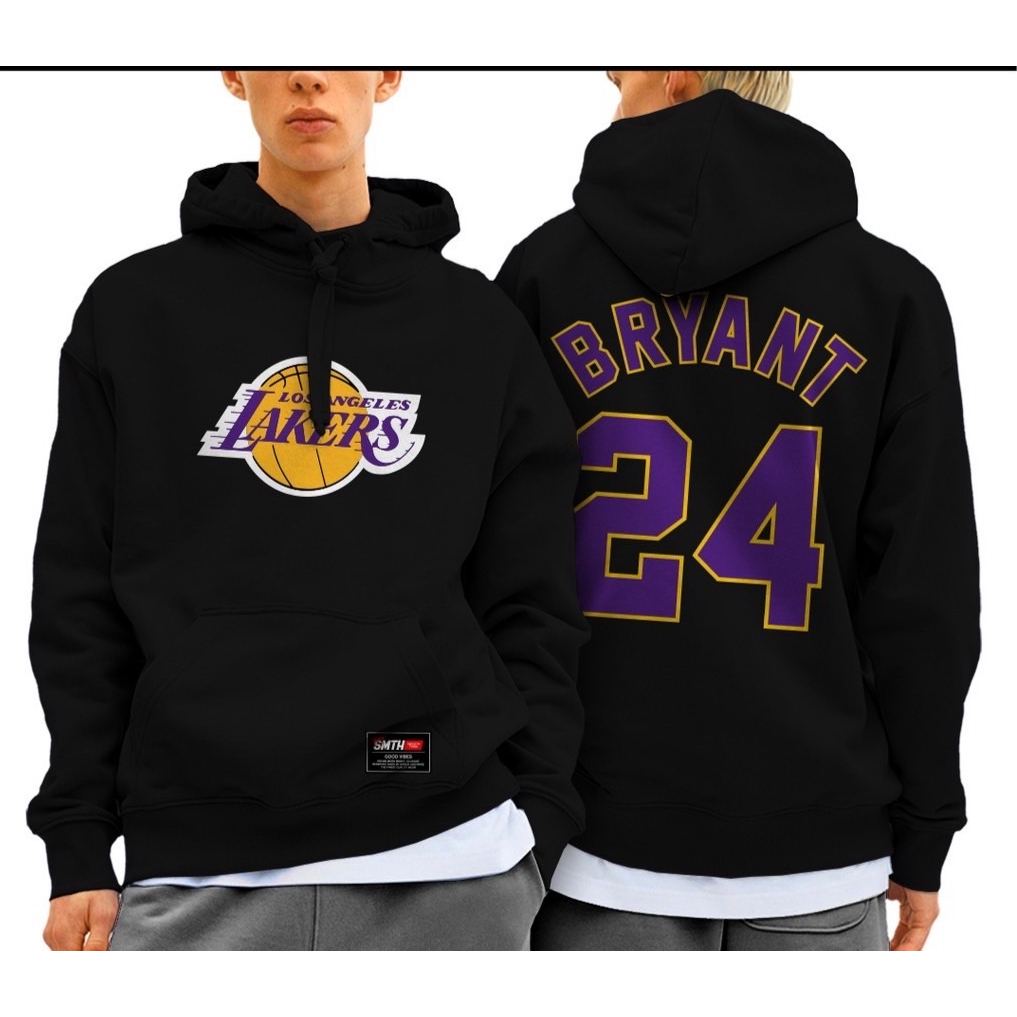 Jaket Sweater Hoodie pria Lakers Hoodie pria wanita Lakers sweater Hoodie Original Smooth think