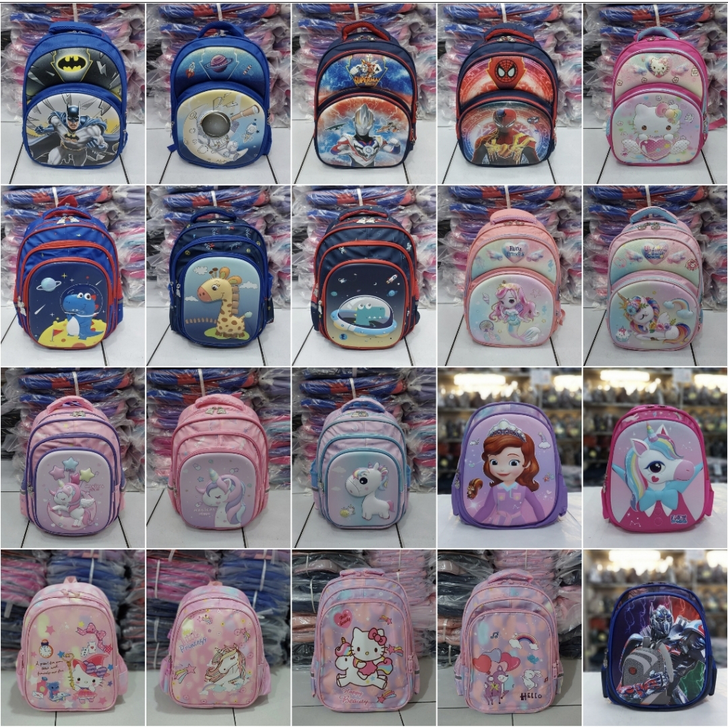 Tas ransel import paud pg tk