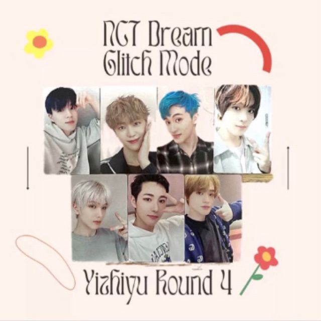 [READY STOCK] PC/Photocard NCT Dream Glitch Mode Yizhiyu YZY Round 4 R4 D Version POB Preorder Benef